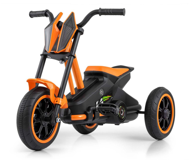 MILLY MALLY Gokart na pedały Rider Orange - 1231020 - zdjęcie